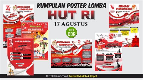 template poster lomba 17 agustus  Data Kelulusan