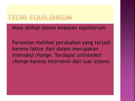 teori equilibrium  D = Garis permintaan