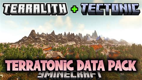 terratonic datapack  The only issue I've had is in some cases river biomes generate above y=64, and thus with no water