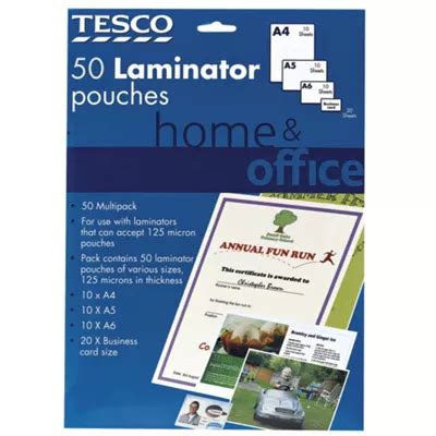 tesco laminating sheets  Use your hairdryer to heat up the laminating film for about 30 seconds