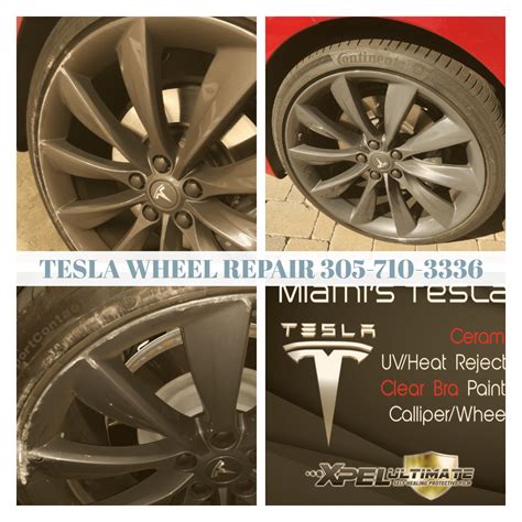 tesla wheel repairs  They had to take the wheel off of my vehicle and put a spare on the car and I had to come back a couple of days later and it cost me over $225