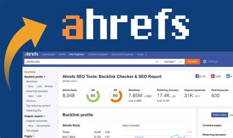 test dr ahrefs  The number of unique domains each linking site also links to