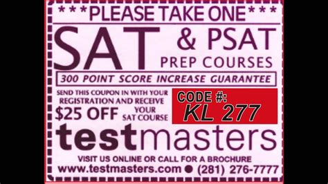 testmasters coupon code  Check our latest Testmasters Deals to get extra savings when you shop at
