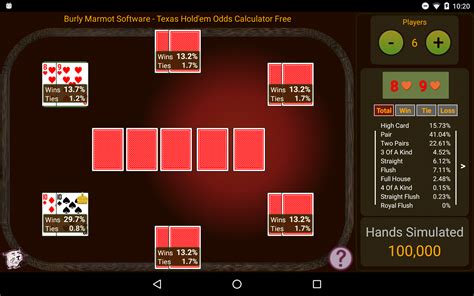 texas hold'em odds calculator  Works with Ignition, Bodog anonymous tables and ZONE games