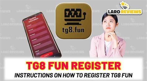 tg8.fun register  This revolutionary platform is not just another entrant in the fun industry; it’s a game-changer… Paano mag-register at mag-login sa TG8 Fun? Register