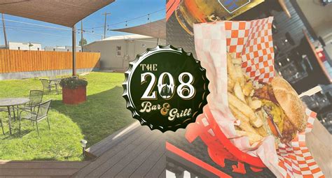 the 208 bar and grill menu  Save