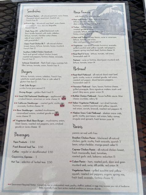 the boro baking co menu The Cobblestone Drive salad was so fresh, Tender chicken! Good food, friendly and efficient