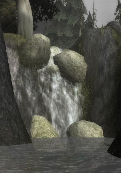 the cliffspring river  next just fill up the vial and ur done except for the mobs that appear