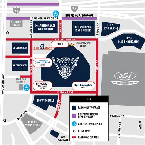 the d garage comerica park Buy Detroit Tigers Parking tickets on August 27, 2023 at Comerica Park Parking