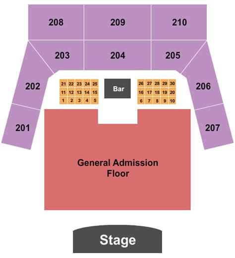 the factory chesterfield seating chart  Best Seats