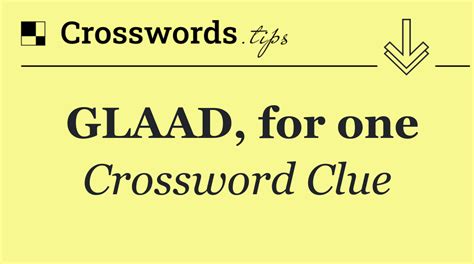 the g in glaad crossword clue G, in the key of C Crossword Clue