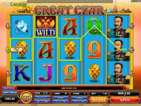 the great czar microgaming  It has four progressive jackpots that are categorized as Mini, Minor, Major and Mega