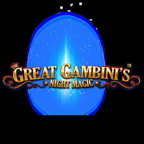 the great gambini s night magic  20 lines, 5 x 3 reel basic slot game