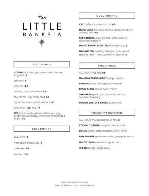 the little banksia menu The Little Banksia, South Perth: See 92 unbiased reviews of The Little Banksia, rated 4