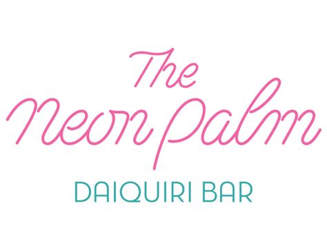 the neon palm daiquiri bar full bar