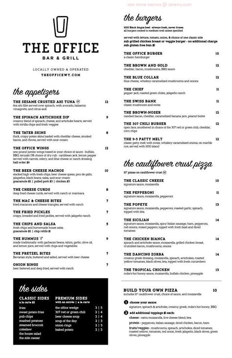 the office bar and grill cheyenne menu  Rustic House Oyster Bar & Grill, a new restaurant located at 920 El