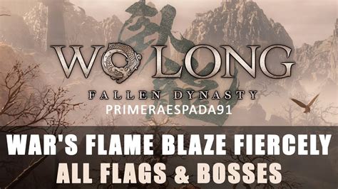 the profaned flame blazes fiercely Thanks to Koei Tecmo for a review code of Wo Long: Fallen Dynasty!A new dark fantasy Three Kingdoms action RPG from Team NINJA, the developers of Nioh