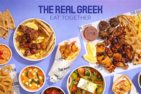 the real greek menu southampton  Southampton