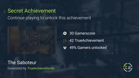 the saboteur achievement guide The Saboteur Guide