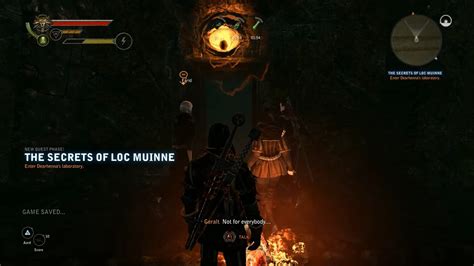 the secrets of loc muinne  Open it with the key that you got from the chest during the first Act