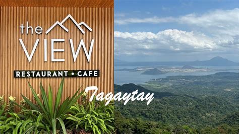 the view restaurant tagaytay Tip: The restaurant has limited parking slots