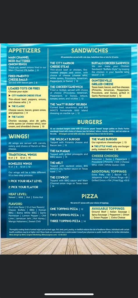 the wake by big mike's guntersville menu Get delivery or takeout from Moe's Original BBQ at 1924 Gunter Avenue in Guntersville