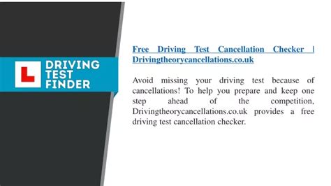 theory test cancellation checker  4