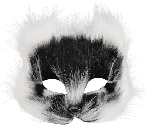 therian cat mask amazon  Cat Fox Mask Gloves and Tails Set Furry Cat Therian Face Mask Halloween Animal Fox Tail Cosplay Costume Accessory