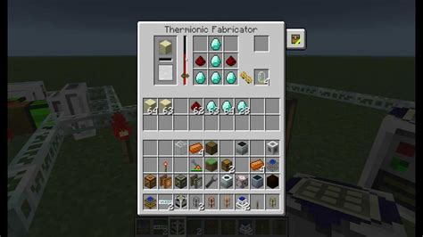 thermionic fabricator You can add every liquid in the game as the result of the smelting, but currently only <liquid:glass> is recommended due to bugs occuring with other liquids