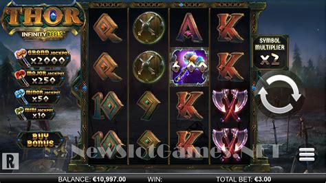 thor infinity reels demo Thor Infinity Reels slot game from Relax Gaming has increasing reels with no maximum & fixed jackpots possible in the collector feature, try free demo slot