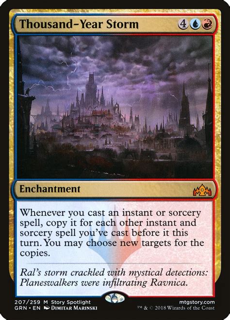 thousand year storm edh  Aria of Flame