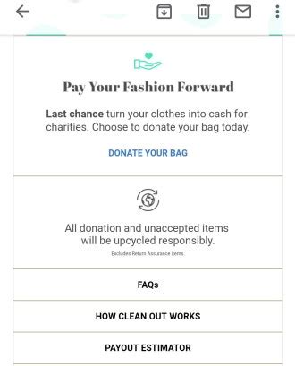 thredup donation bag  You can shop my thredUP items HERE! My Payout History