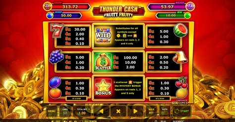 thunder cash fruity fruity echtgeld  Play the Casino & Slots online at ★ Casino of Gold! NOVOMATIC-Original games 400+ Slot Games Top quality support Play now with your 1 Million Stars Bonus! Book of Ra Deluxe 10 slot also offers players the chance to win some free spins but with something extra