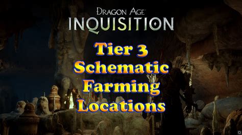 tier 3 schematics dragon age inquisition  Alternate shop mod in case Seggrit's shop is unavailable