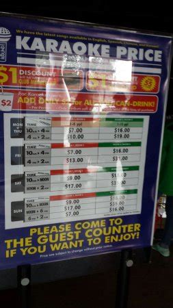 timezone karaoke price  Most shops have a fixed price per hour