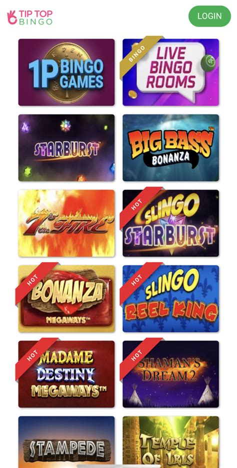 tip top bingo login  That’s only a part of bingo’s enduring popularity within our culture