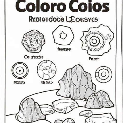 tipos de rochas para colorir  Composición química