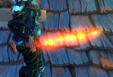 tizona llameante de teebu  Tizona llameante de Teebu is an extremely-rare and highly-coveted sword for transmog, resembling a fiery lightsaber