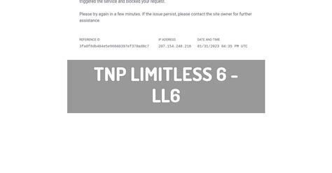 tnp limitless 6 2, Forge 1