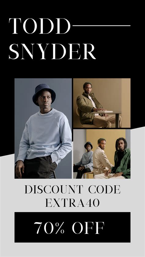 todd snyder discount codes  Don't let such a nice chance go away