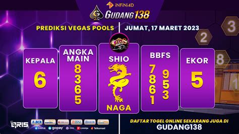 togel las vegas 2023  BBFS: 9 0 8 3 7 5 6: SYAIR 4D: 5 7 6 3: SYAIR 3D: 0 7 6 – 5 8 3 – 9 6 0: SYAIR 2D: 5 3 – 8 6 – 7 0 – 5 9:Prediksi Gudang Paito Las Vegas 12 Mei 2023 Hari Jumat