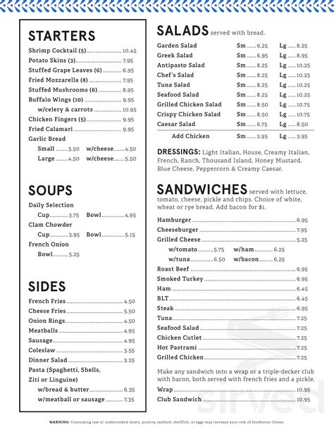tolland family restaurant and pizza menu  Pickup | Delivery