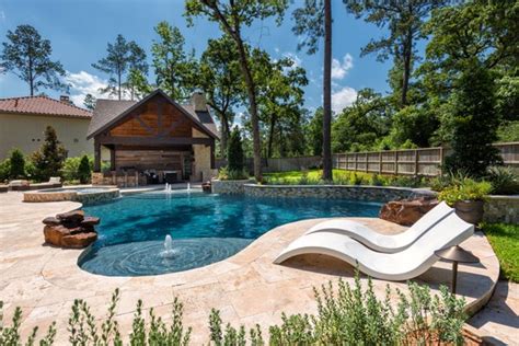 tomball pool builders  Install safety fence and rails where needed