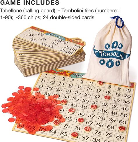 tombola bingo  A win occurs when a player gets all the numbers in a specific pattern