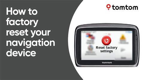 tomtom reset factory settings  You have now completed a soft reset on your TomTom Touch