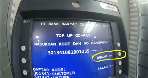 top up link aja bri  • Pilih m-BCA lalu masukan kode akses m-BCA