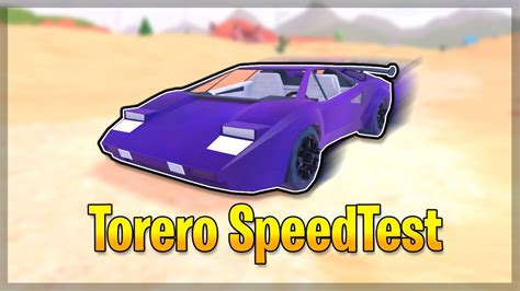 torero jailbreak top speed  18