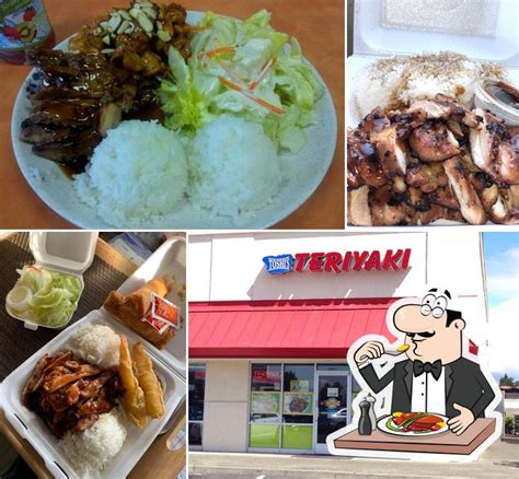 toshi's teriyaki (burien - fred meyer) menu  Less gut-bustingly supersized than most of the newer teriyaki shops serve, at a resultingly lower pricetag of $5