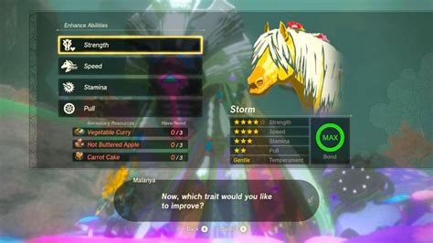 totk horse god recipes Lizalfos Horn