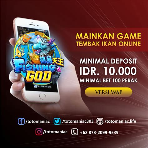 totomaniac togel  Deposit Pulsa & Dana